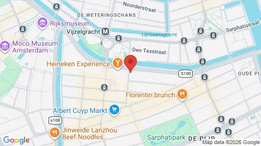 Apartments for rent i Amsterdam Oud-Zuid - kort over placeringen
