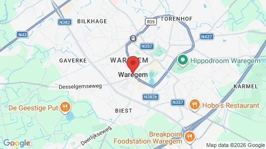 Apartments for rent in Waregem - Photo from Google Street View
