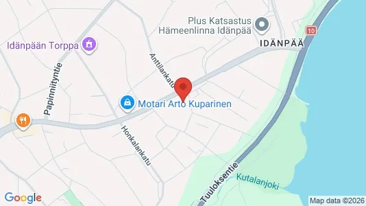 Apartments for rent i Hämeenlinna - kort over placeringen