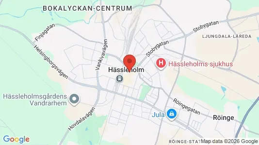 Rooms for rent in Hässleholm - Photo from Google Street View