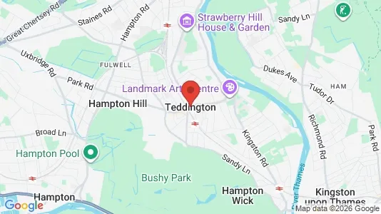 Apartments for rent in Teddington - Middlesex - Photo from Google Street View