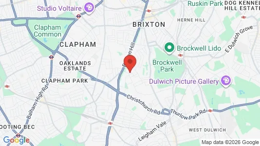 Rooms for rent in London SW2 - Photo from Google Street View