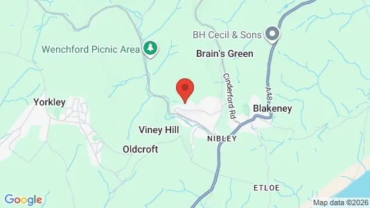Houses for rent i BLAKENEY/Lydney - Gloucestershire - kort over placeringen