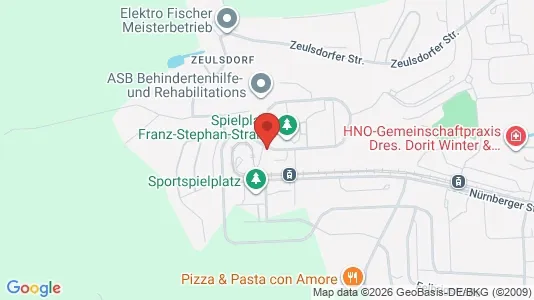 Apartments for rent i Gera - kort over placeringen