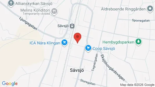 Apartments for rent in Sävsjö - Photo from Google Street View