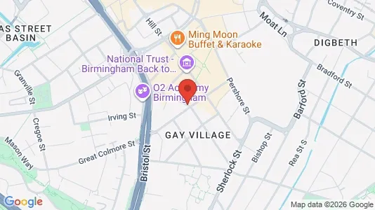 Apartments for rent i Birmingham - West Midlands - kort over placeringen