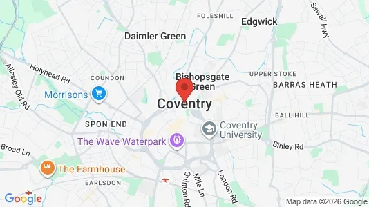 Apartments for rent in Coventry - West Midlands - Photo from Google Street View