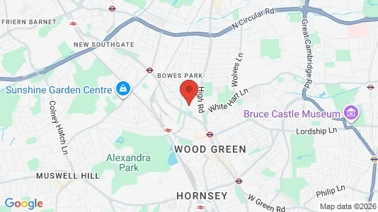 Houses for rent in London N22 - Photo from Google Street View