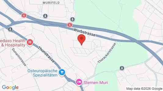 Apartments for rent i Bern-Mittelland - kort over placeringen