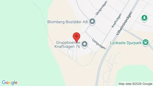 Apartments for rent i Lycksele - kort over placeringen