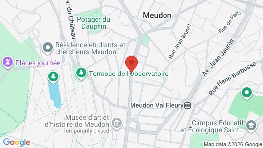 Apartments for rent i Nancy - kort over placeringen