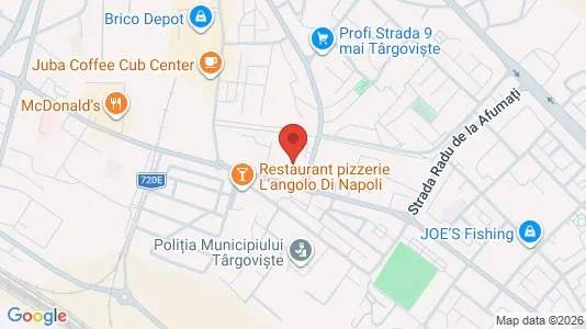 Apartments for rent i Târgovişte - kort over placeringen