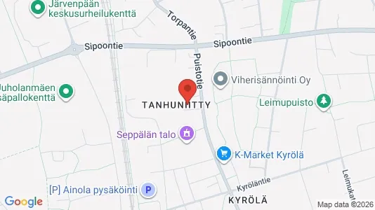Apartments for rent i Järvenpää - kort over placeringen