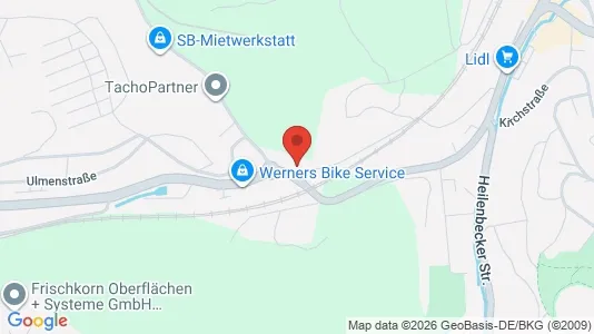 Apartments for rent i Ennepe-Ruhr-Kreis - kort over placeringen