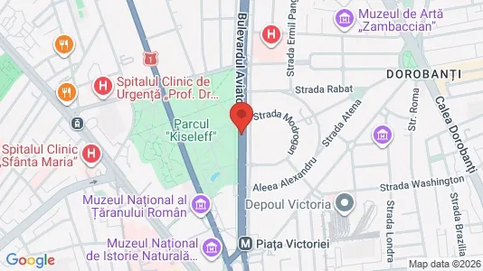 Apartments for rent i Bucharest - Sectorul 1 - kort over placeringen