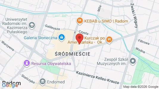Apartments for rent in Radom - Photo from Google Street View