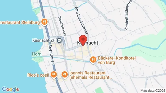 Apartments for rent i Meilen - kort over placeringen