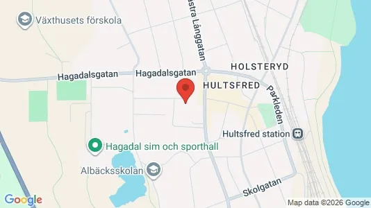 Apartments for rent i Hultsfred - kort over placeringen
