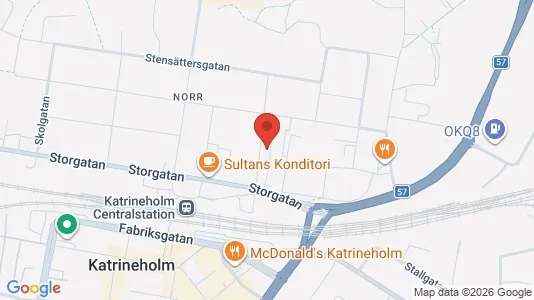 Apartments for rent i Katrineholm - kort over placeringen