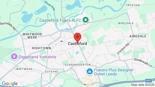 Apartments for rent in Castleford - West Yorkshire - Photo from Google Street View