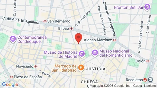 Apartments for rent in Madrid Centro - Photo from Google Street View