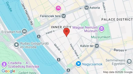 Apartments for rent in Budapest Belváros-Lipótváros - Photo from Google Street View