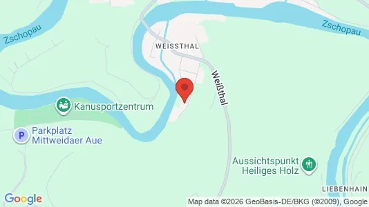 Apartments for rent i Central Saxony - kort over placeringen