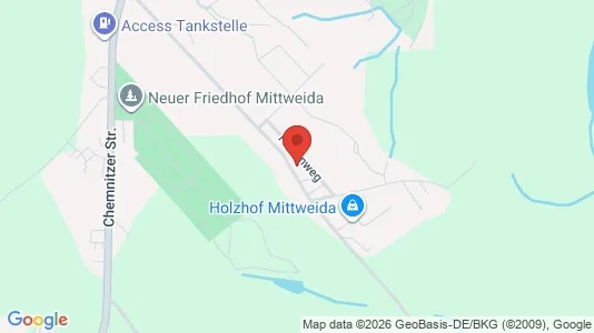 Apartments for rent i Central Saxony - kort over placeringen