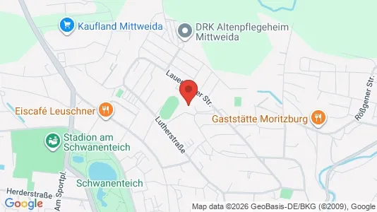 Apartments for rent i Central Saxony - kort over placeringen