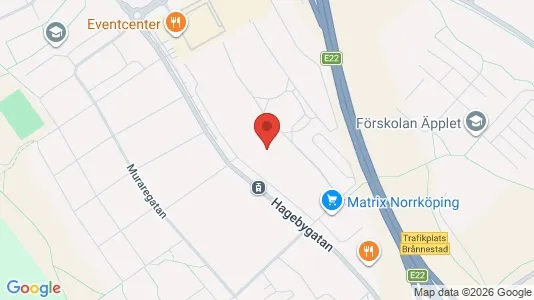 Apartments for rent i Norrköping - kort over placeringen
