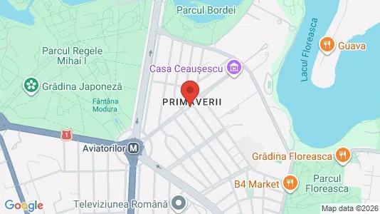 Apartments for rent i Bucharest - Sectorul 1 - kort over placeringen