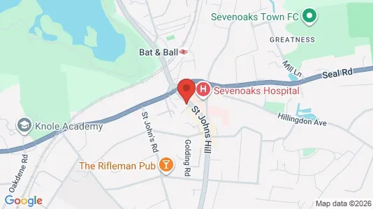 Apartments for rent i Sevenoaks - Kent - kort over placeringen