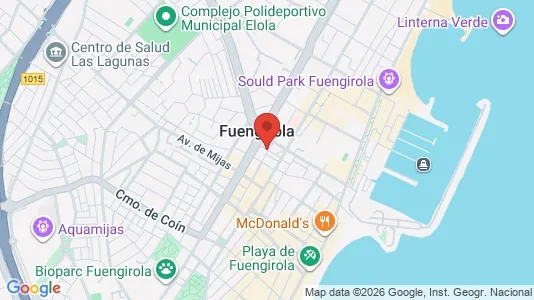 Apartments for rent i Fuengirola - kort over placeringen