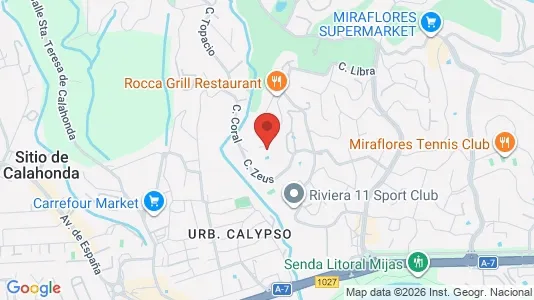 Apartments for rent in Mijas - Photo from Google Street View