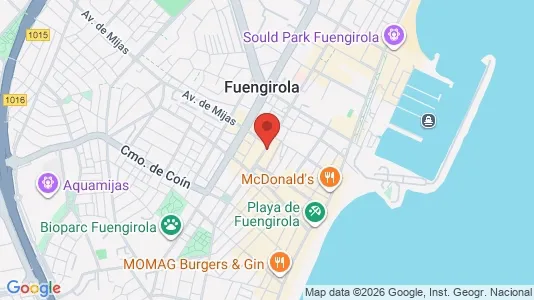 Apartments for rent i Fuengirola - kort over placeringen