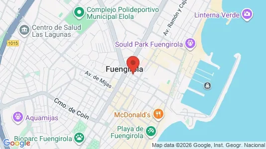 Apartments for rent i Fuengirola - kort over placeringen