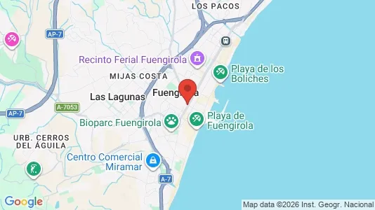 Houses for rent i Fuengirola - kort over placeringen