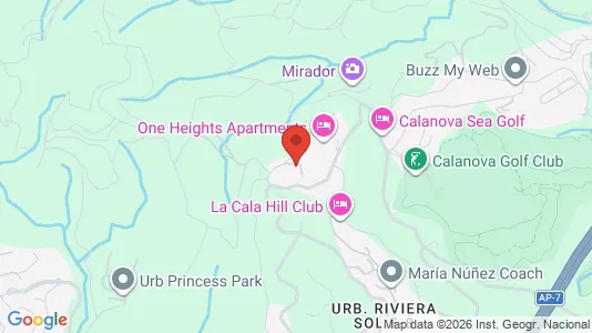 Apartments for rent in Mijas - Photo from Google Street View