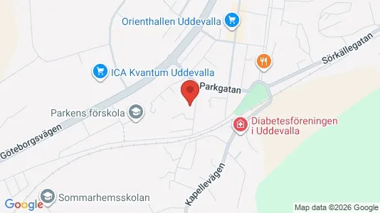 Apartments for rent i Uddevalla - kort over placeringen