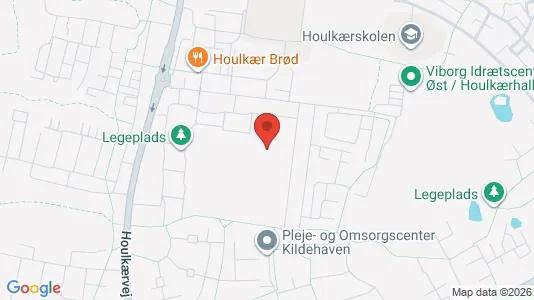 Apartments for rent i Viborg - kort over placeringen