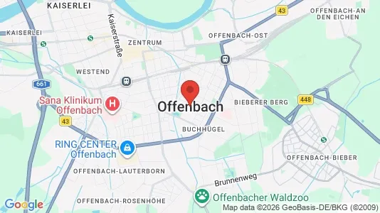 Apartments for rent in Offenbach - Photo from Google Street View