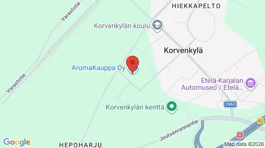 Apartments for rent i Lappeenranta - kort over placeringen