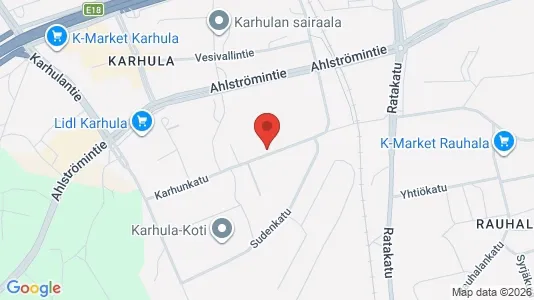 Apartments for rent in Kotka - Photo from Google Street View
