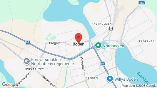 Houses for rent in Boden - Photo from Google Street View