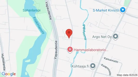 Apartments for rent i Akaa - kort over placeringen