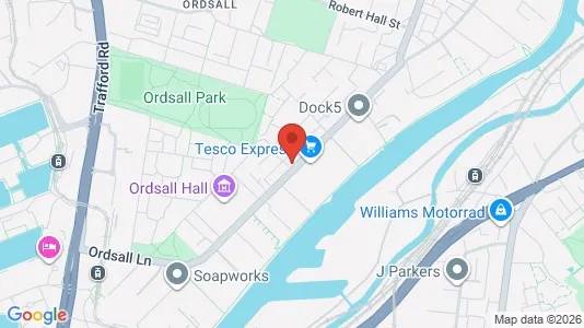 Apartments for rent i Salford - Lancashire - kort over placeringen