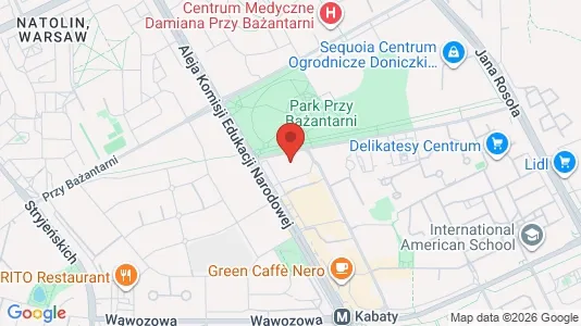Apartments for rent i Warszawa Ursynów - kort over placeringen