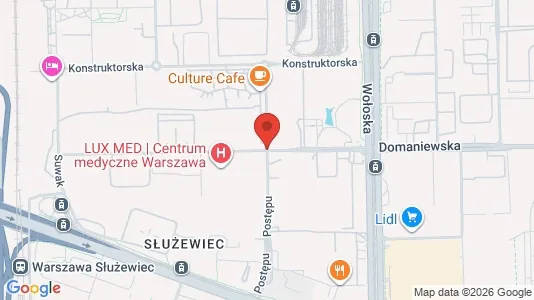 Apartments for rent i Warszawa Mokotów - kort over placeringen