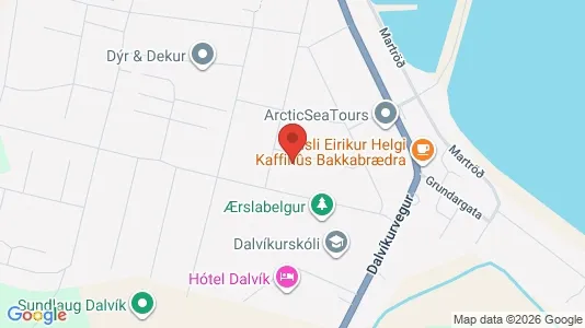 Apartments for rent in Dalvík - Photo from Google Street View