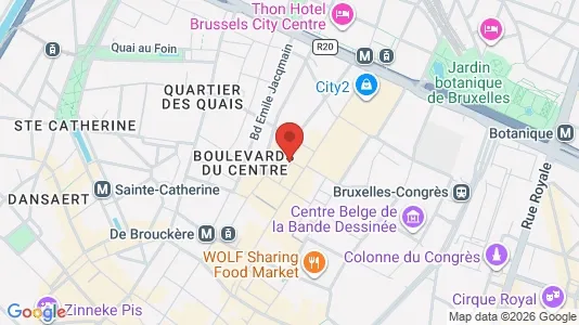 Apartments for rent in Stad Brussel - Photo from Google Street View
